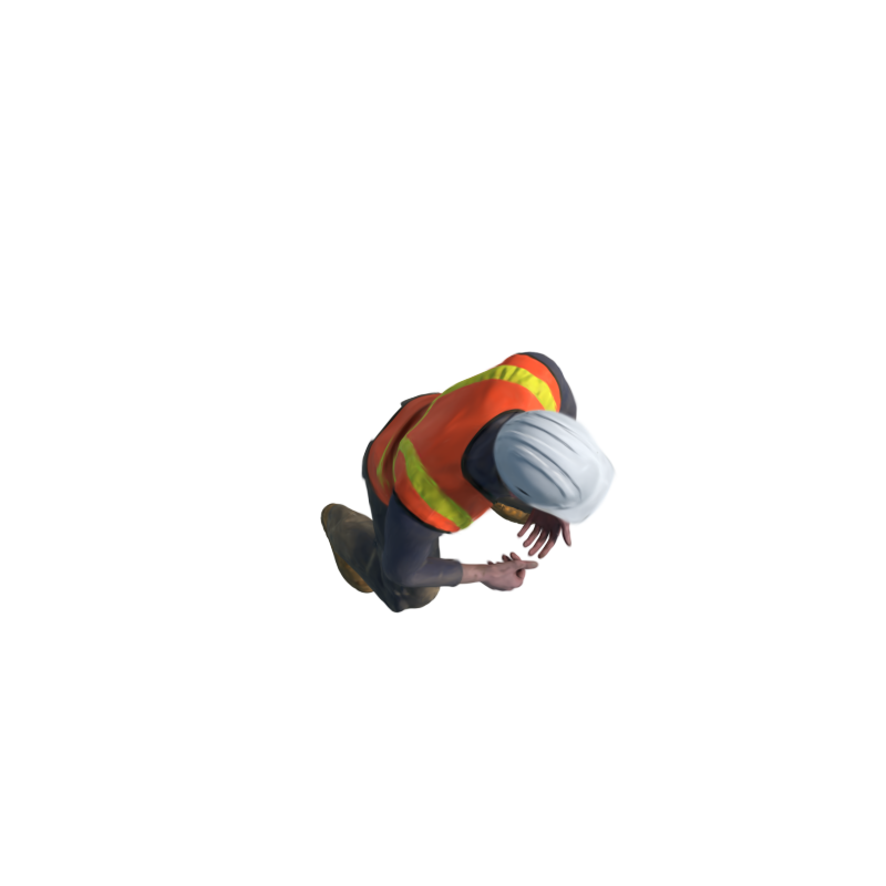 standup test render frame