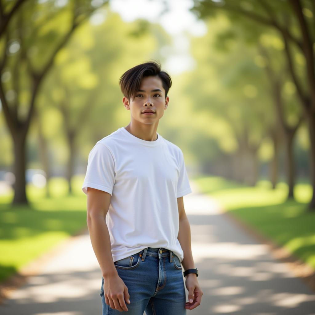 Alpha v1 LoRA park prompt